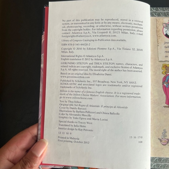 The Journey Through Time & Journey to Atlantis by Geronimo & Thea Stilton - Picture 9 of 16